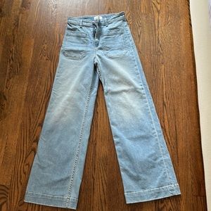 Askk NY high waisted sailor jeans. Size 28. Only worn a few times.